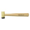 Grace Tools Grace USA Delrin Tipped Brass Hammer-16 oz GRBH16DT